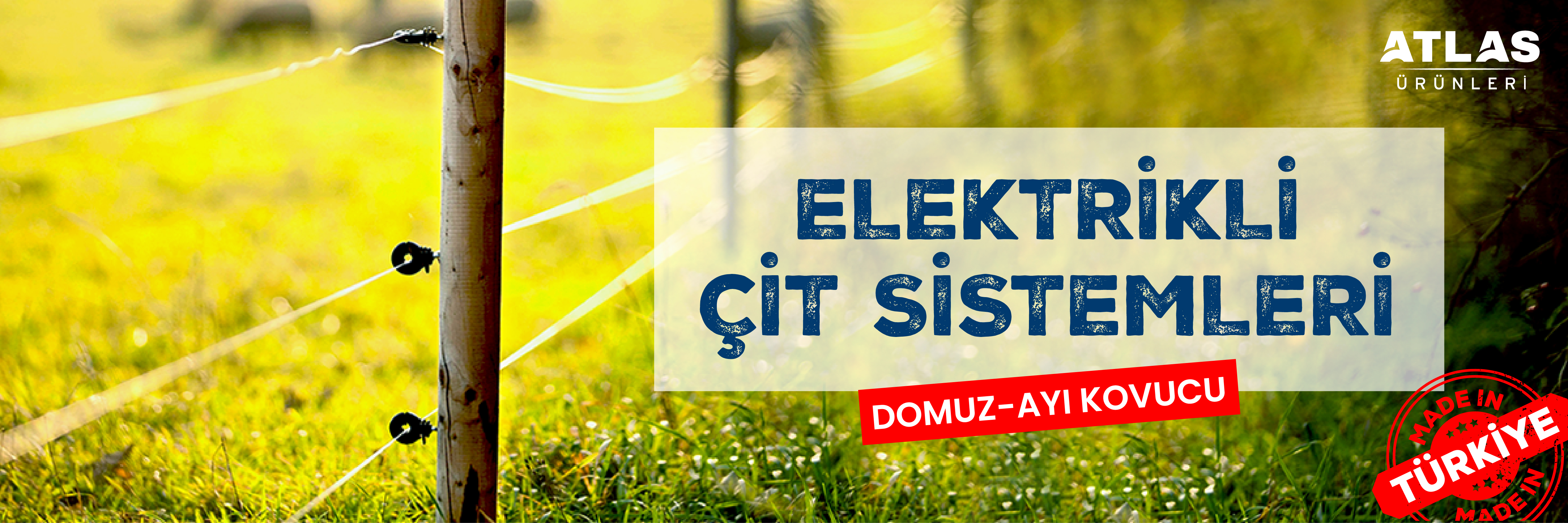 Domuz Kovucu Elektrikli Çit Sistemleri